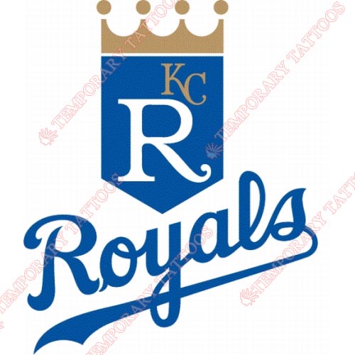 Kansas City Royals Customize Temporary Tattoos Stickers NO.1622